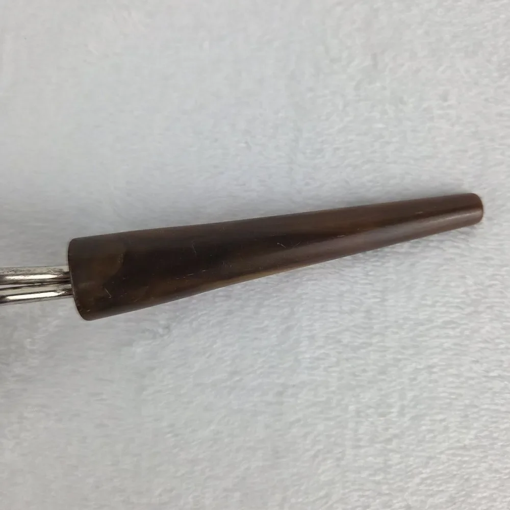 Vintage Stainless Steel Hand Grater Bakelite Handle Kitchen Utensil 9.75